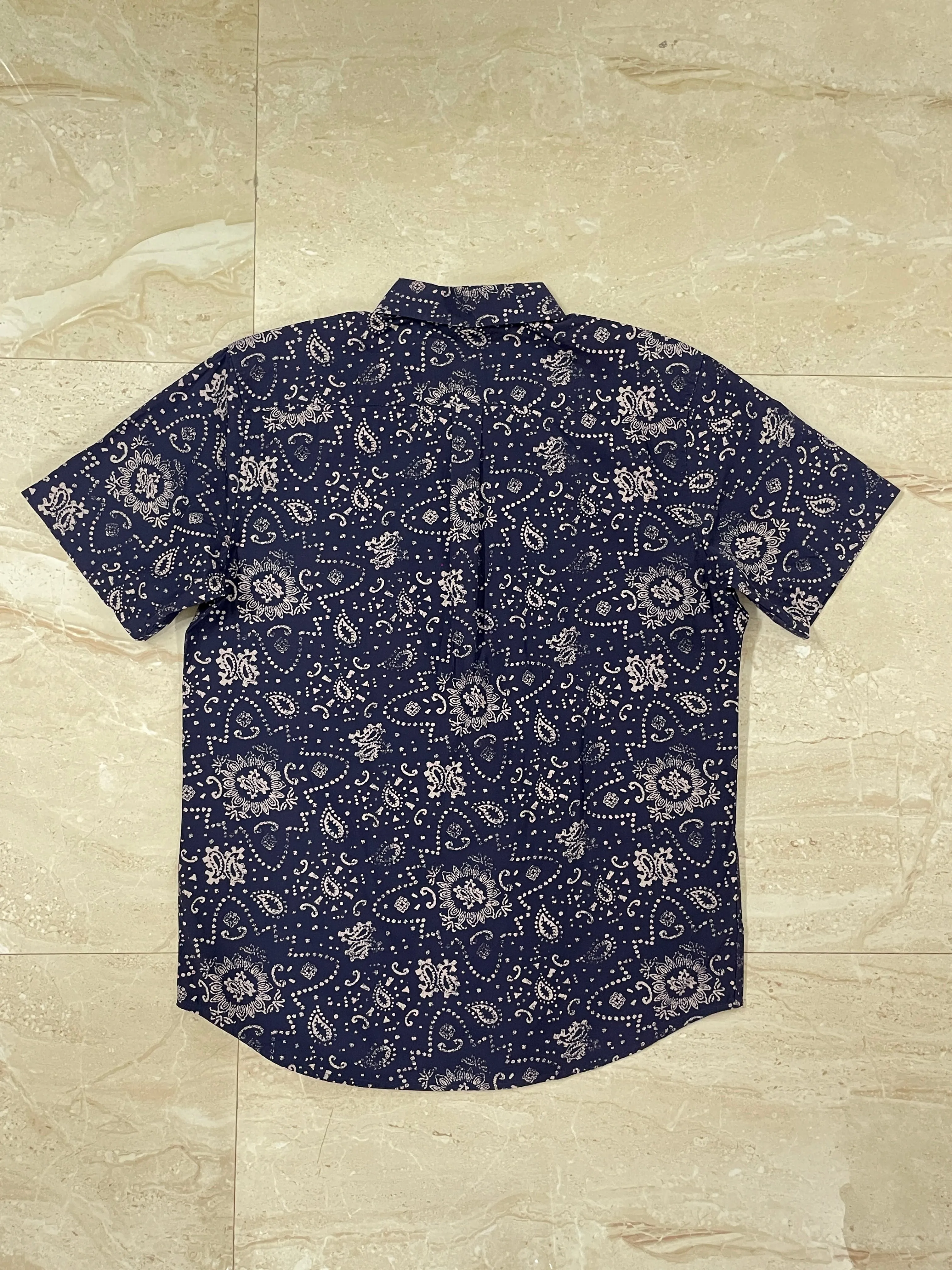 Obey Block Print Half Sleeve Shirt