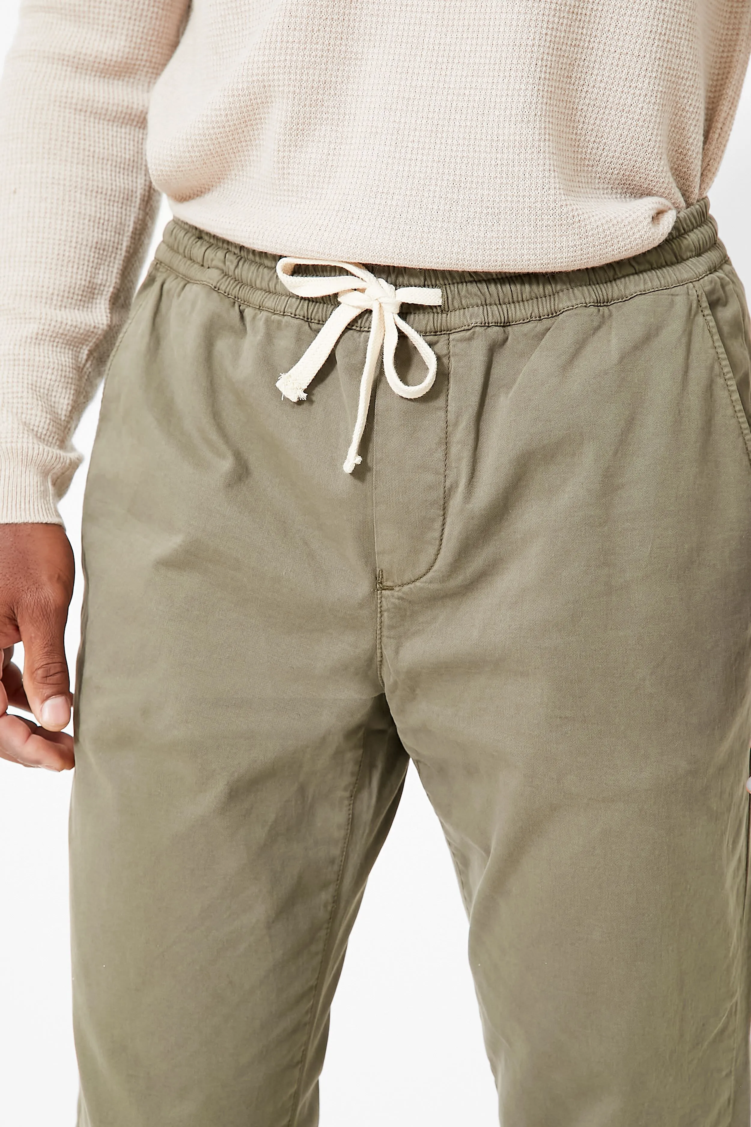 Olive Athletic Fit Saturday Pant