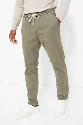 Olive Athletic Fit Saturday Pant