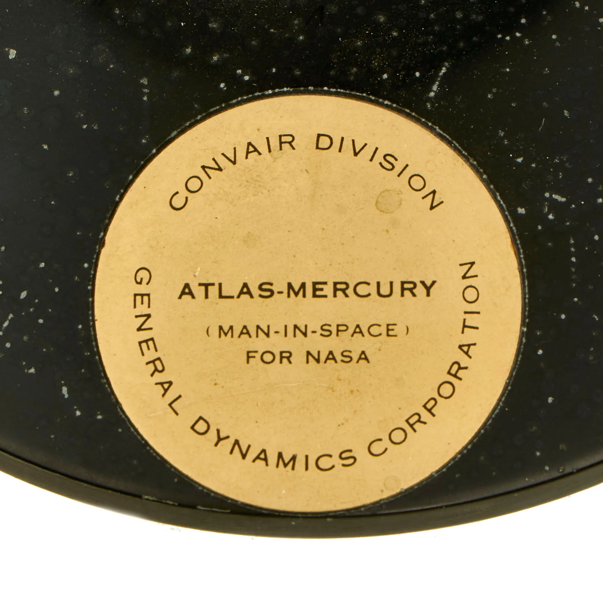 Original U.S. Cold War Space Race Era Mercury-Atlas Subprogram Model by Topping Inc From The First Human Spaceflight Program