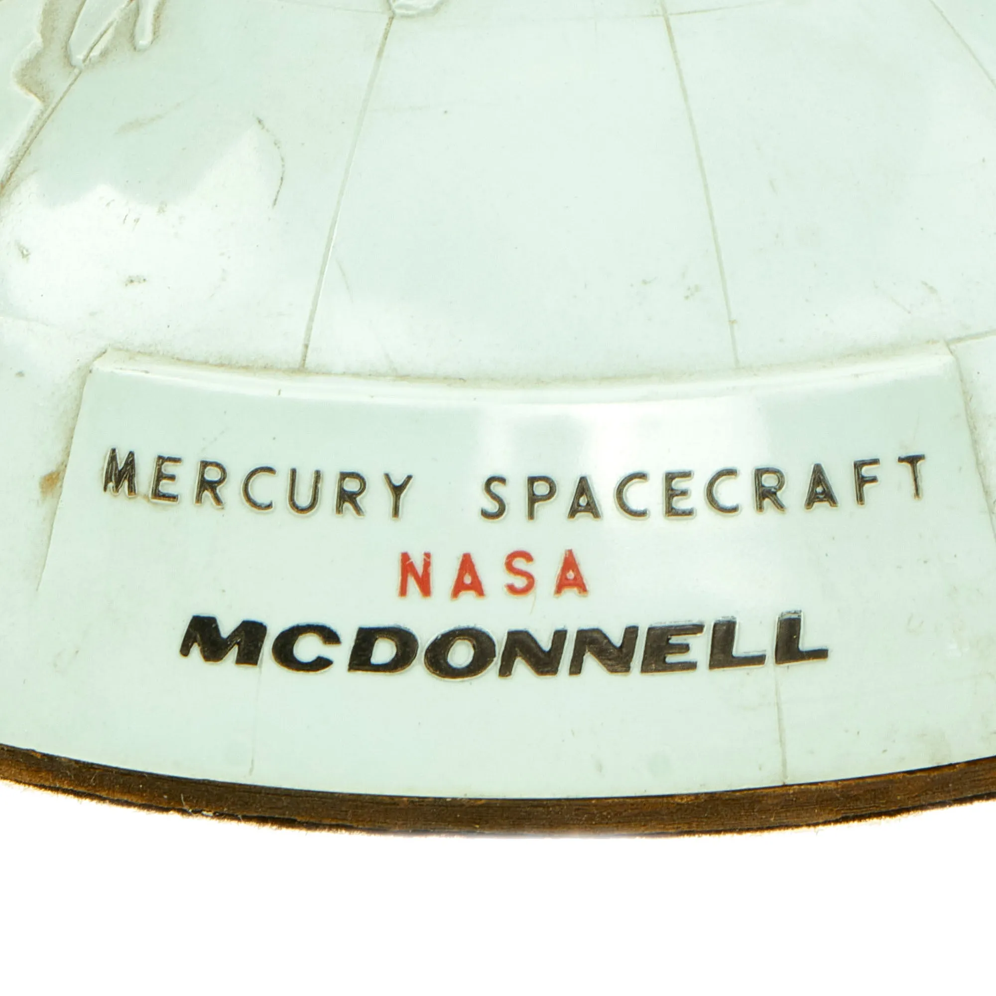 Original U.S. Cold War Space Race Era Project Mercury Model by Topping Inc From The First Human Spaceflight Program