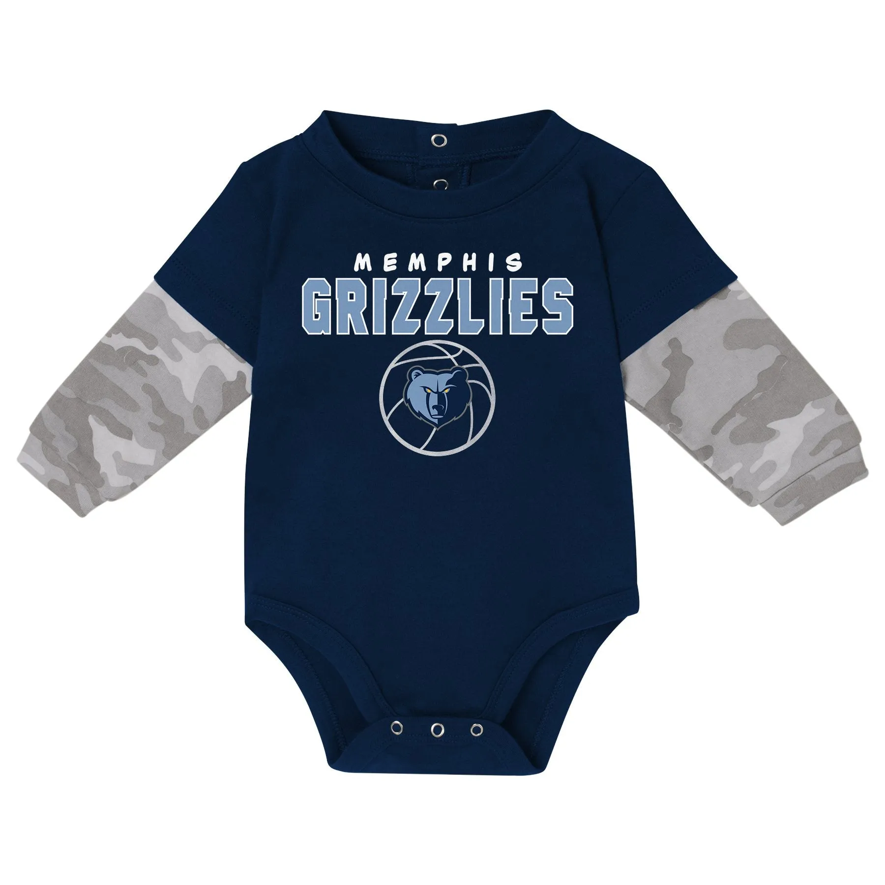 Outerstuff NBA Infant Memphis Grizzlies Creeper & Bodysuit Set