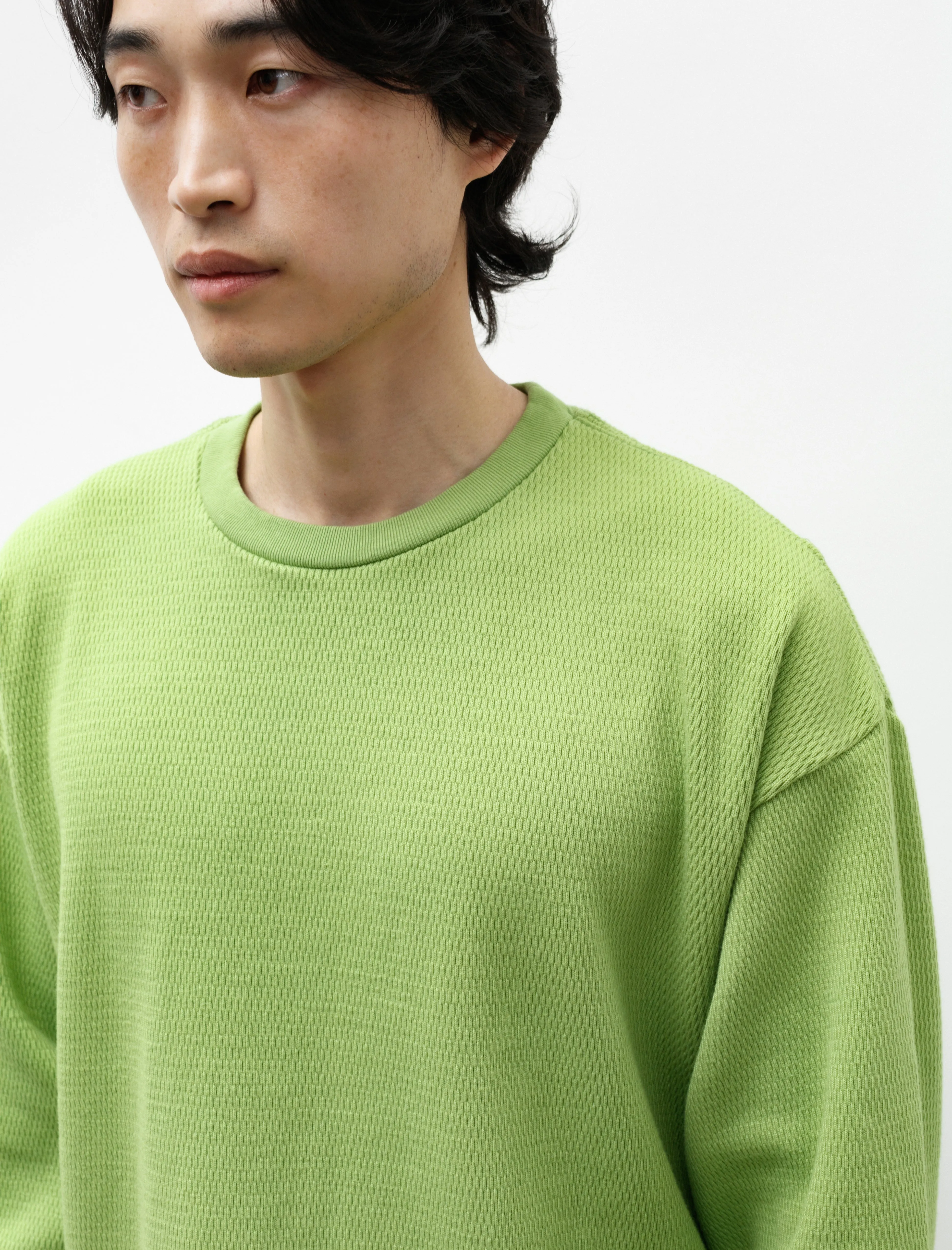 Oversize Longsleeve C Apple Green