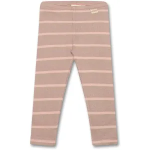 Petit Piao Rose Fawn Legging Modal Two Striped