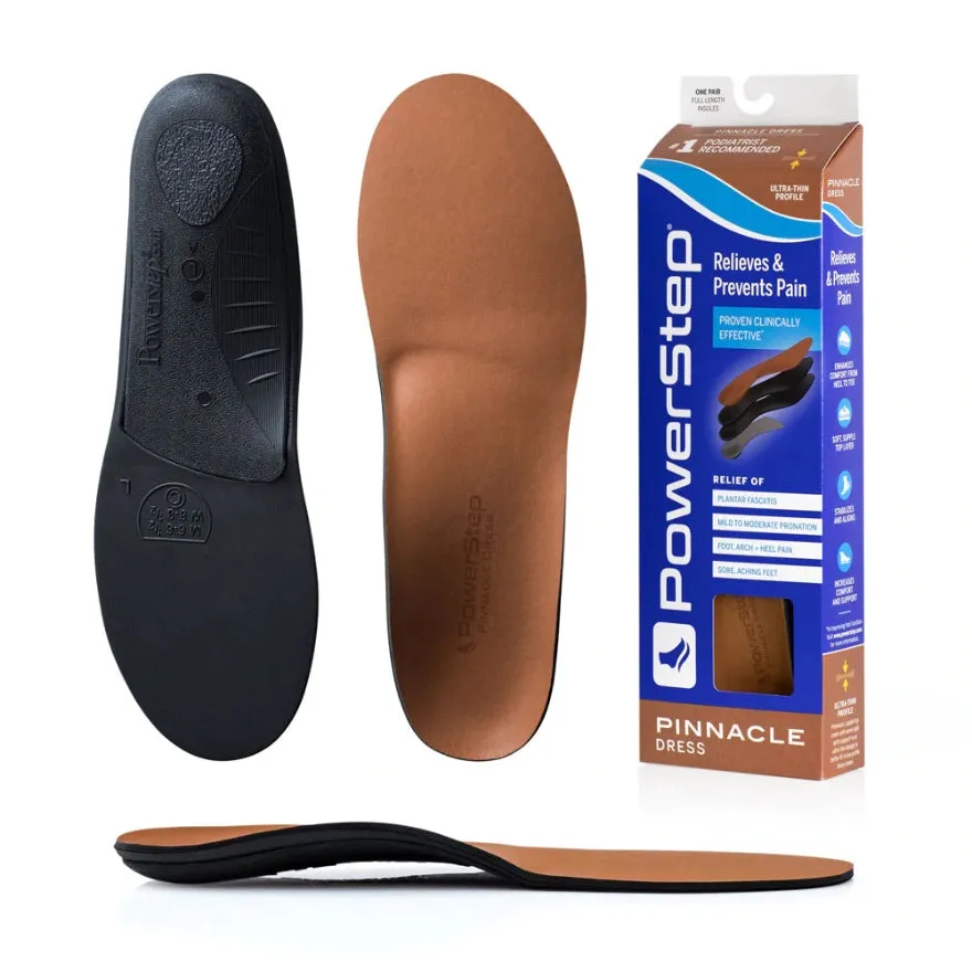 PowerStep Pinnacle Dress Full-Length Insoles