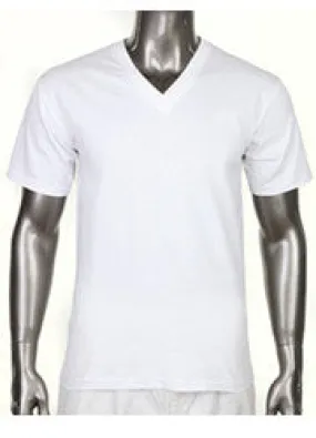 Pro Club Heavyweight V-Neck White T-Shirt