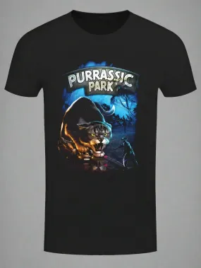 Purrasic Park Heavyweight Unisex Crewneck T-shirt