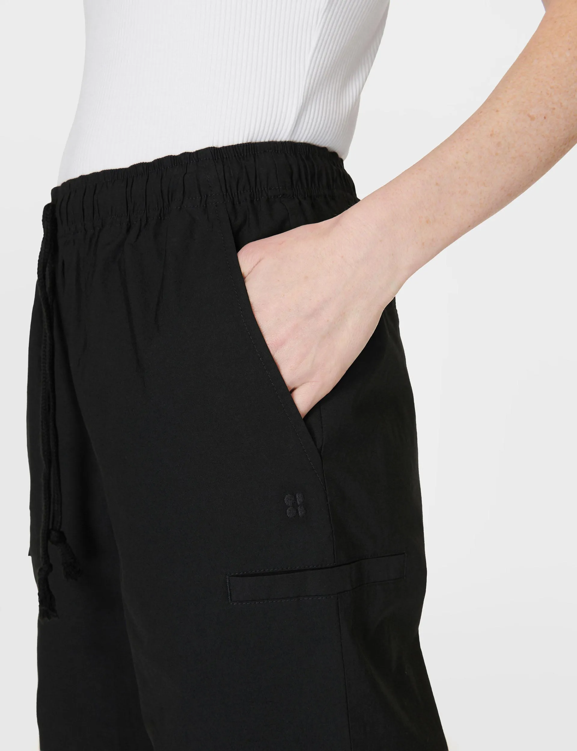 Quinn Cargo Pants - Black