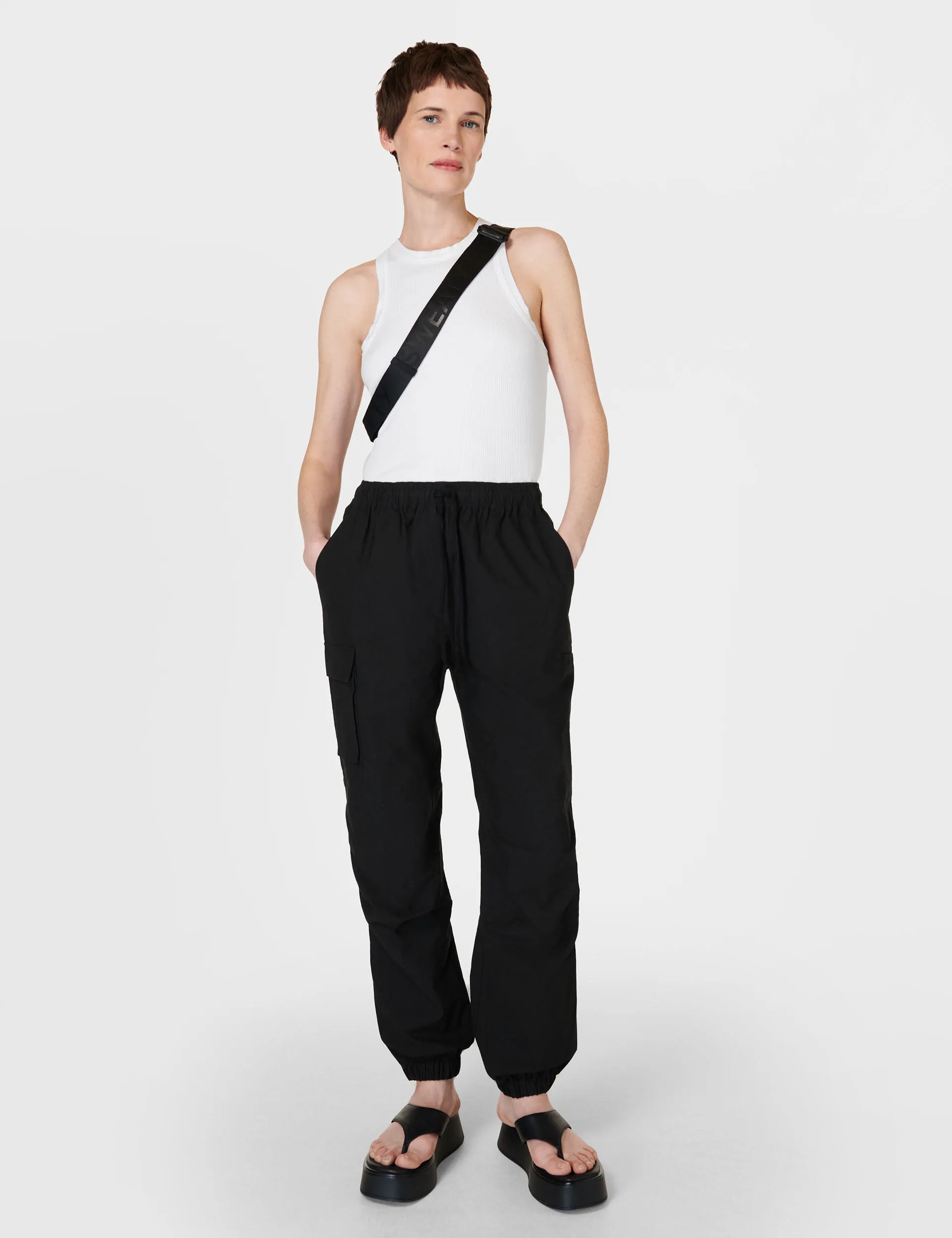 Quinn Cargo Pants - Black