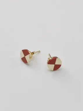 Ray Studs with Red Jasper