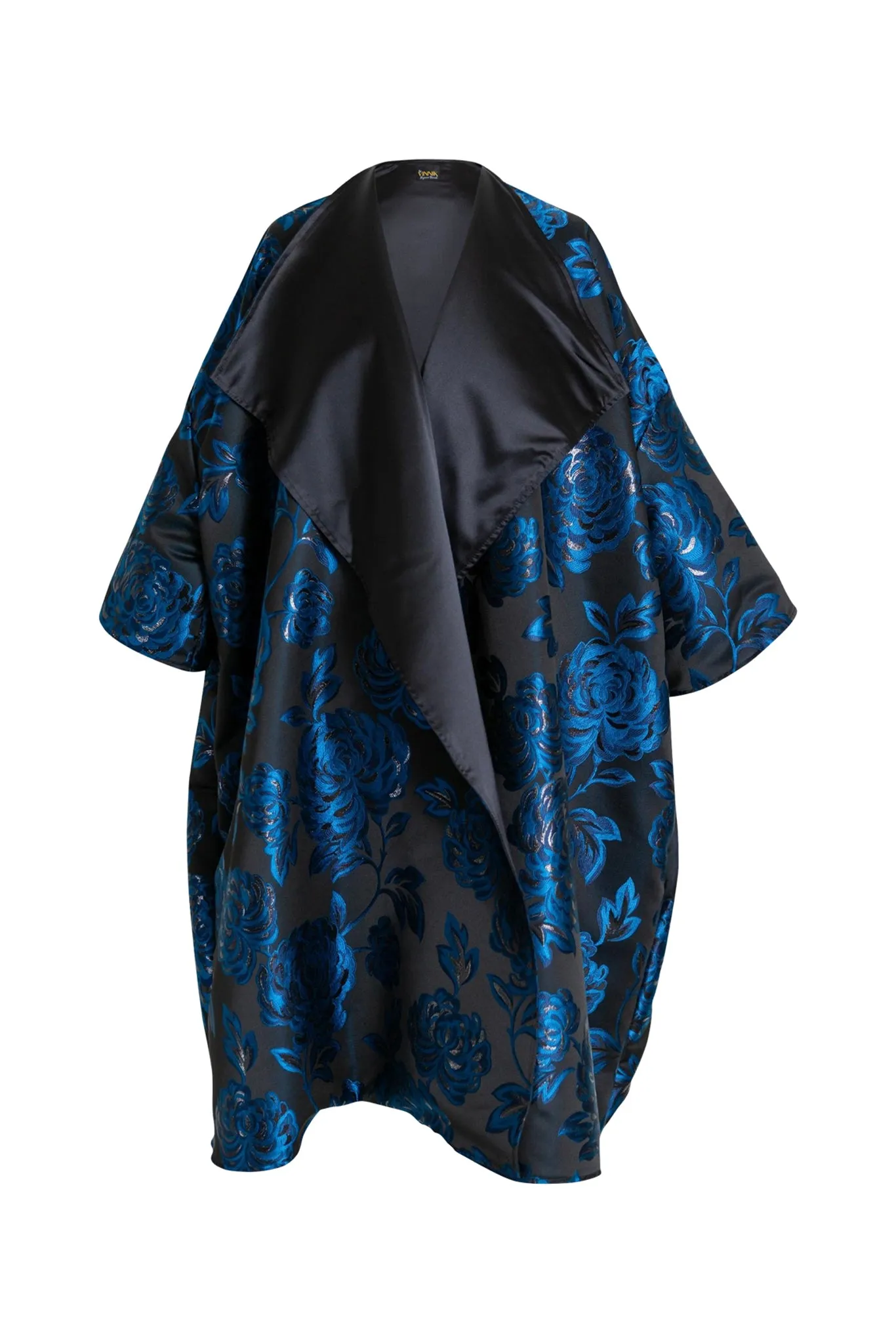 Reversible Opera Coat in "Serses" (Blue)