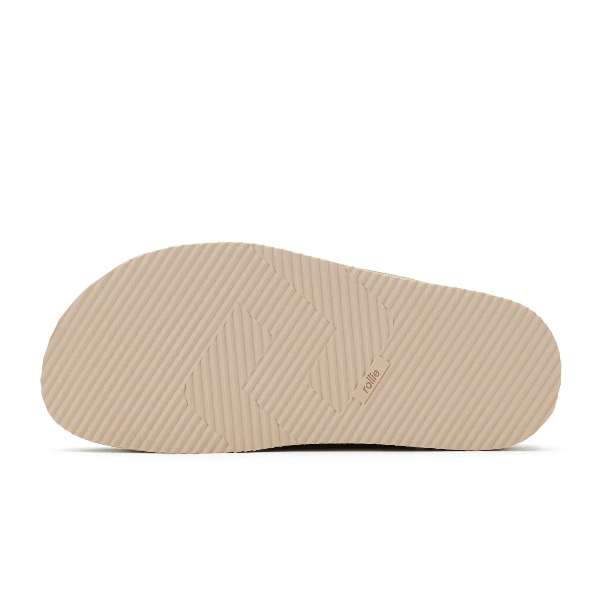 Rollie Ace Slide Taupe Suede