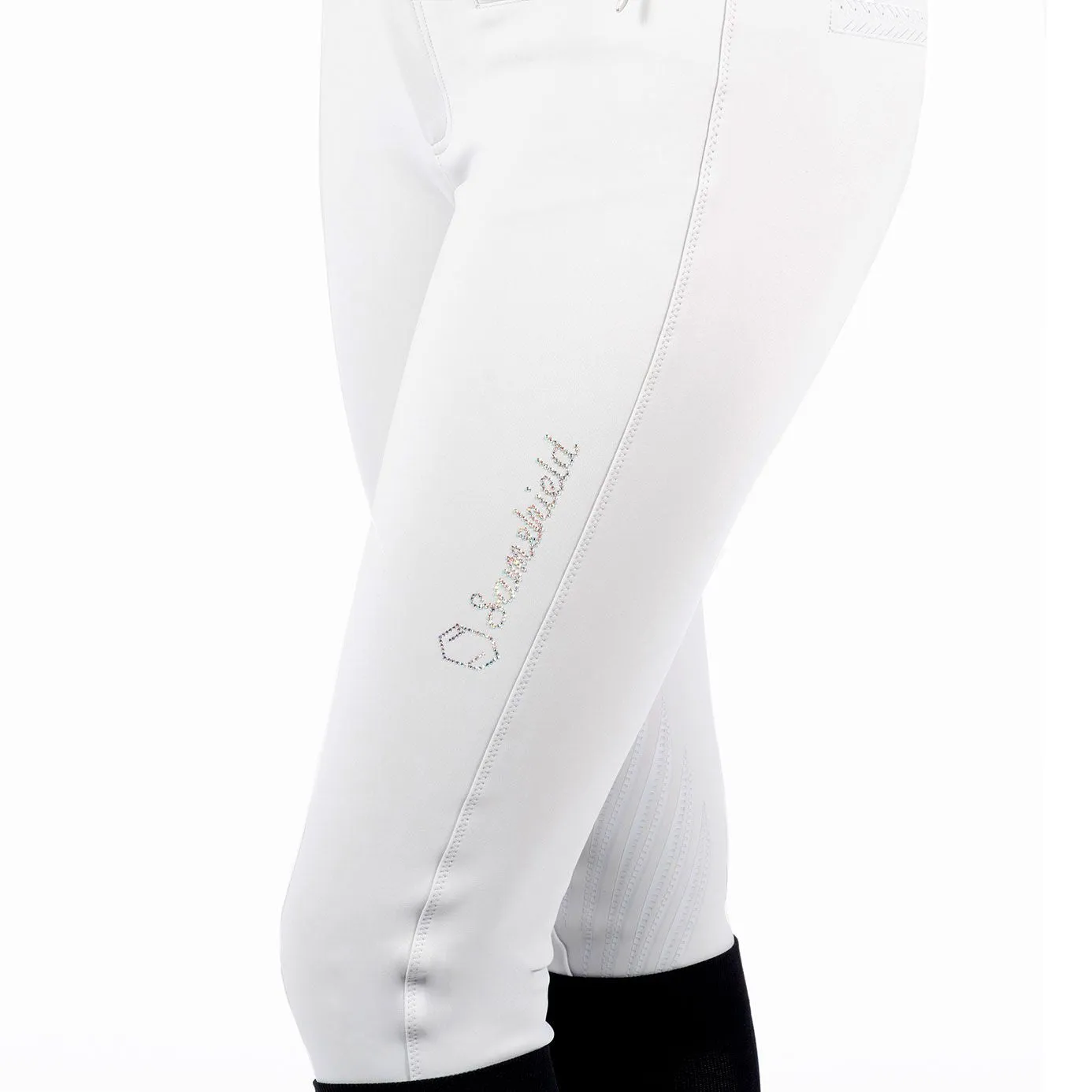 Samshield Adele Holographic Breeches - White