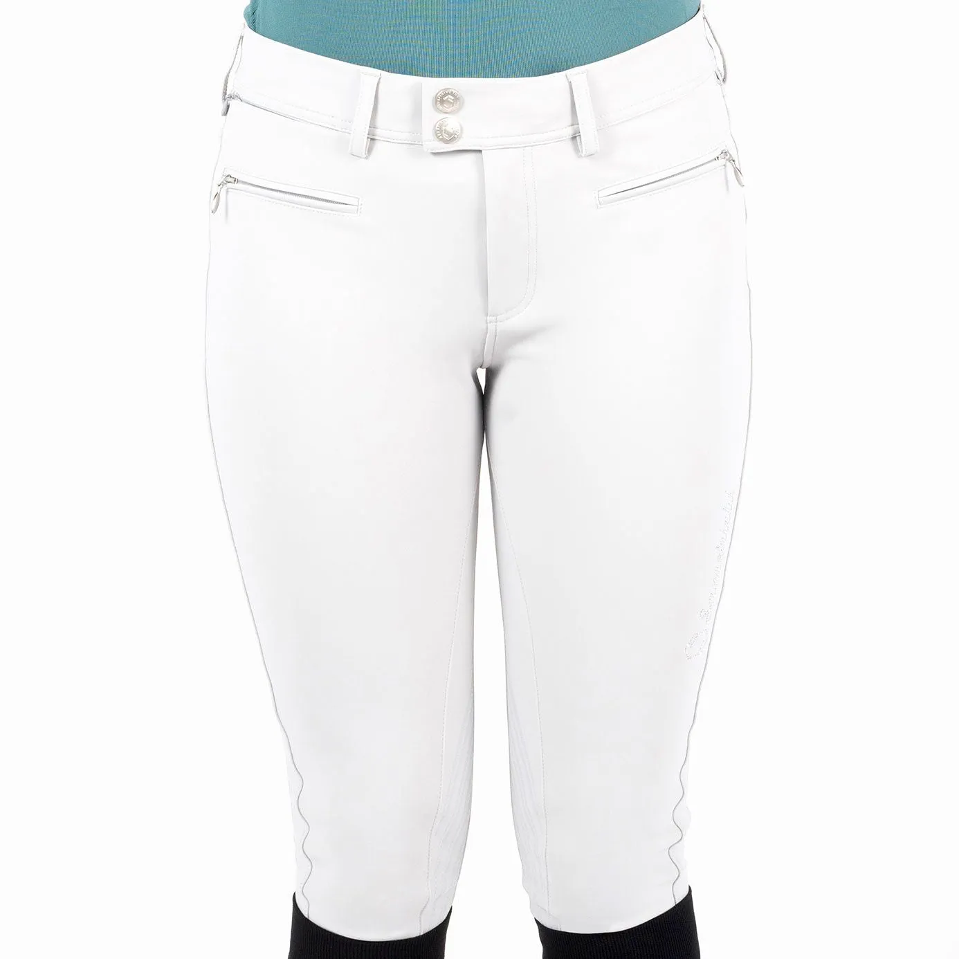 Samshield Adele Holographic Breeches - White