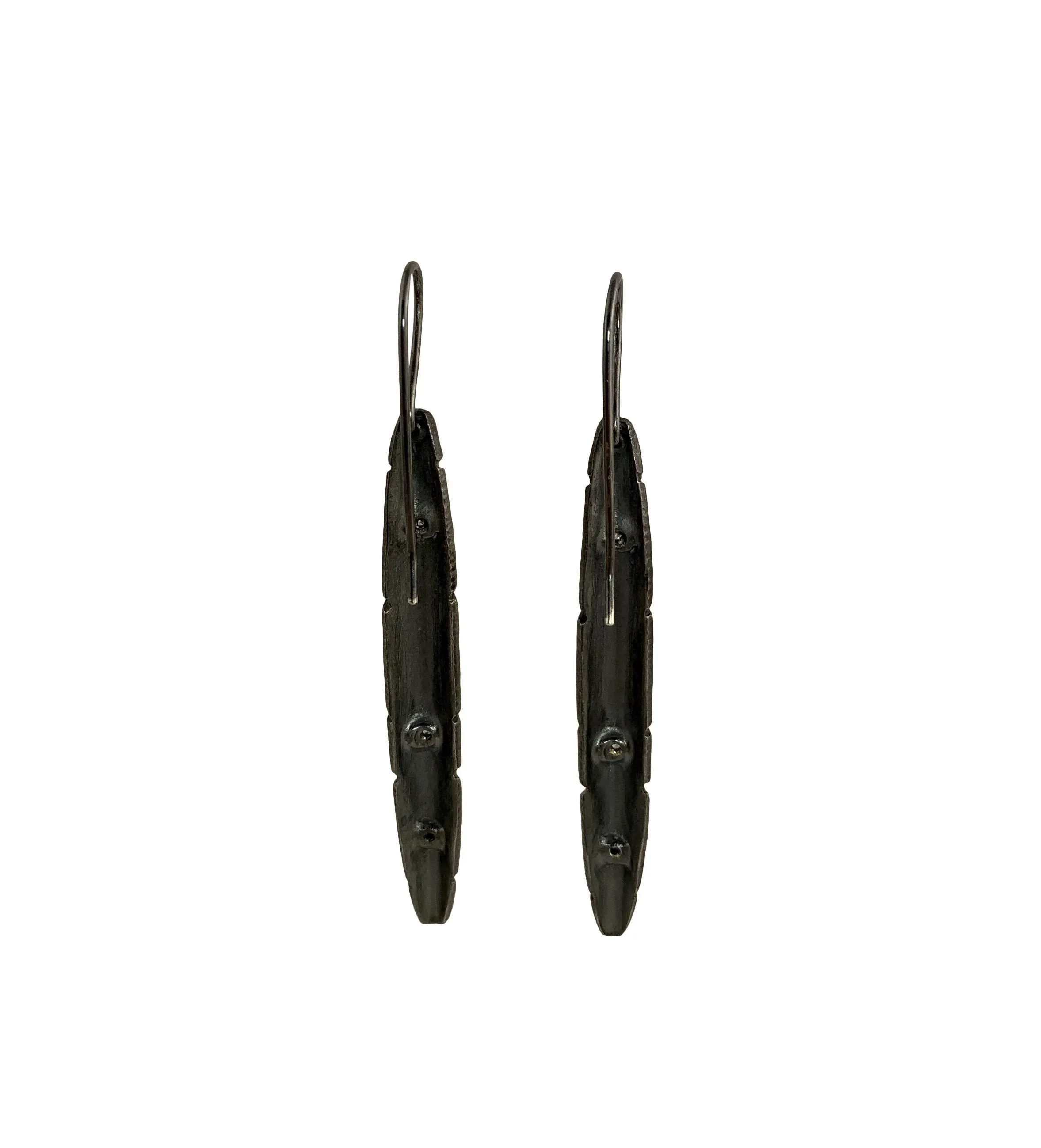 San Andreas Spire Diamond Drop Earrings