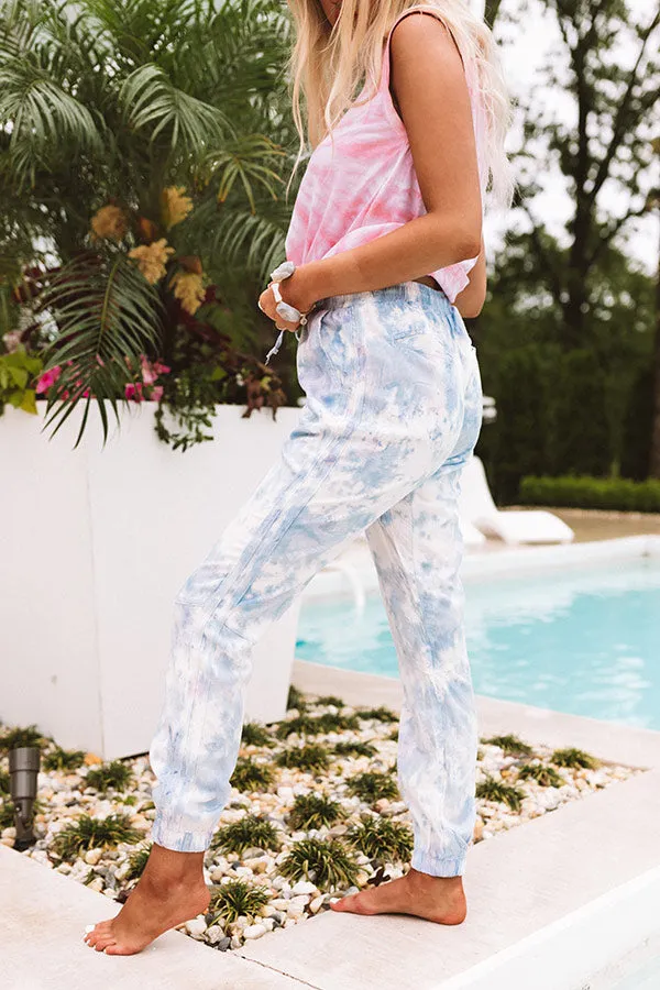 Season Of Chic Tie Dye Joggers