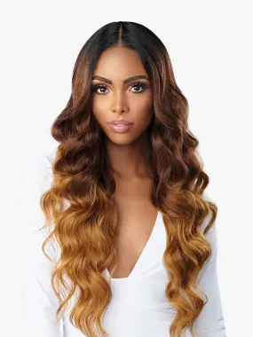 SENSATIONNEL BUTTA LACE HUMAN HAIR BLEND OCEAN WAVE 30"