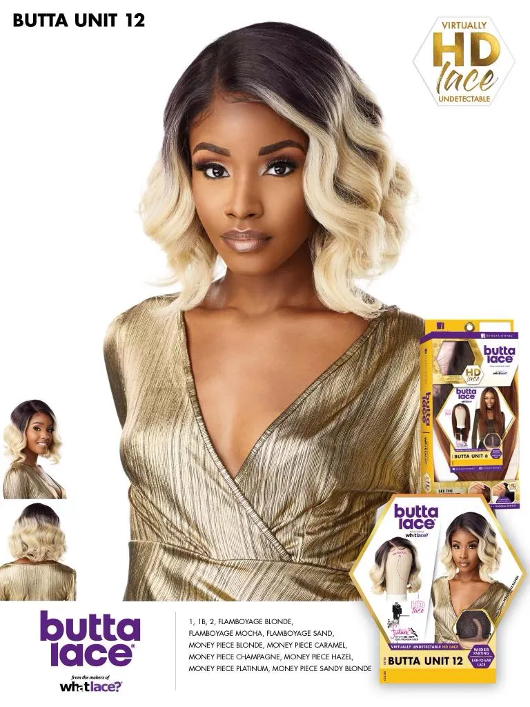 SENSATIONNEL HD LACE FRONT WIG- BUTTA LACE UNIT 12