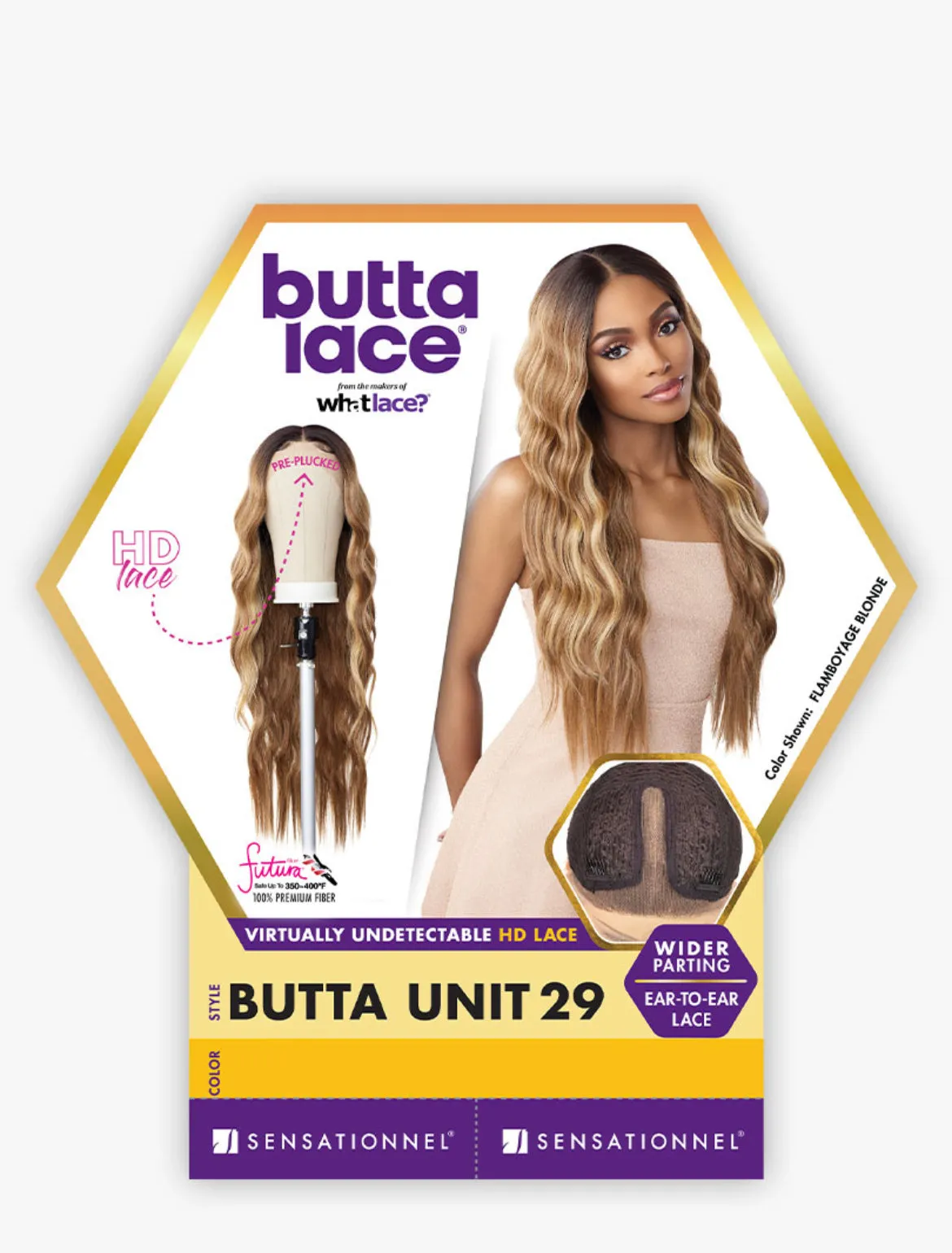 SENSATIONNEL HD LACE FRONT WIG- BUTTA LACE UNIT 29