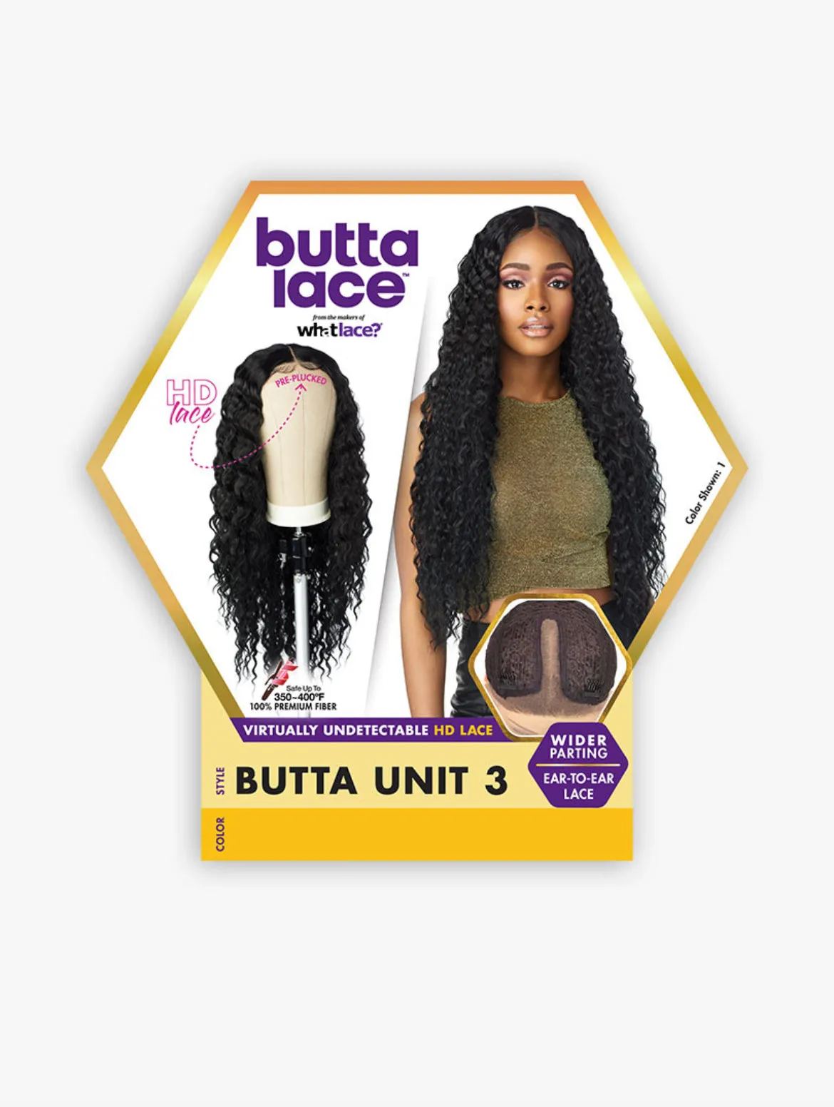 SENSATIONNEL HD LACE FRONT WIG- BUTTA LACE UNIT 3