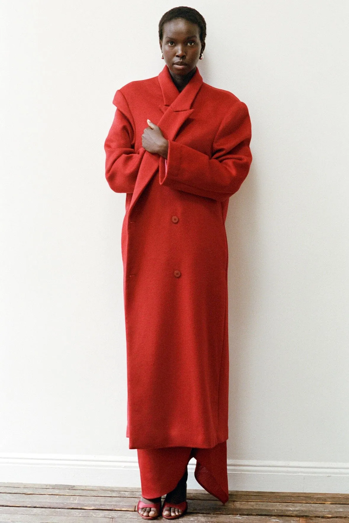 SERGE COAT | ROUGE