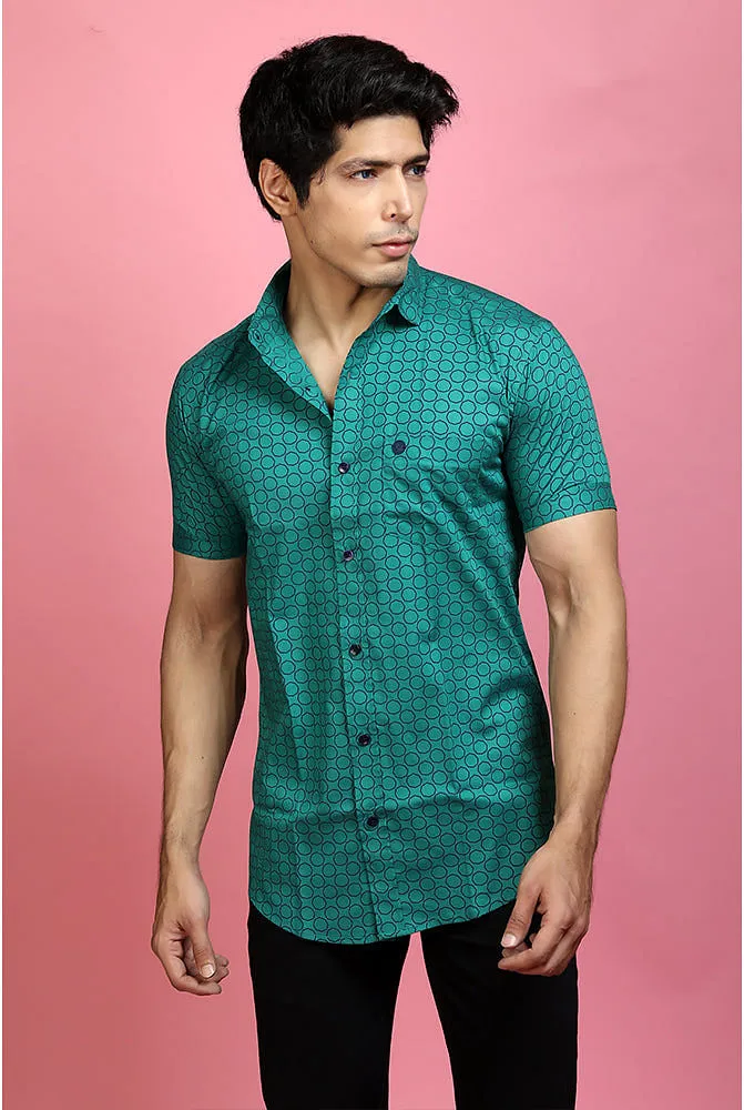 Short Sleeve Shirt - Mens Patterned Shirts - Buy Now