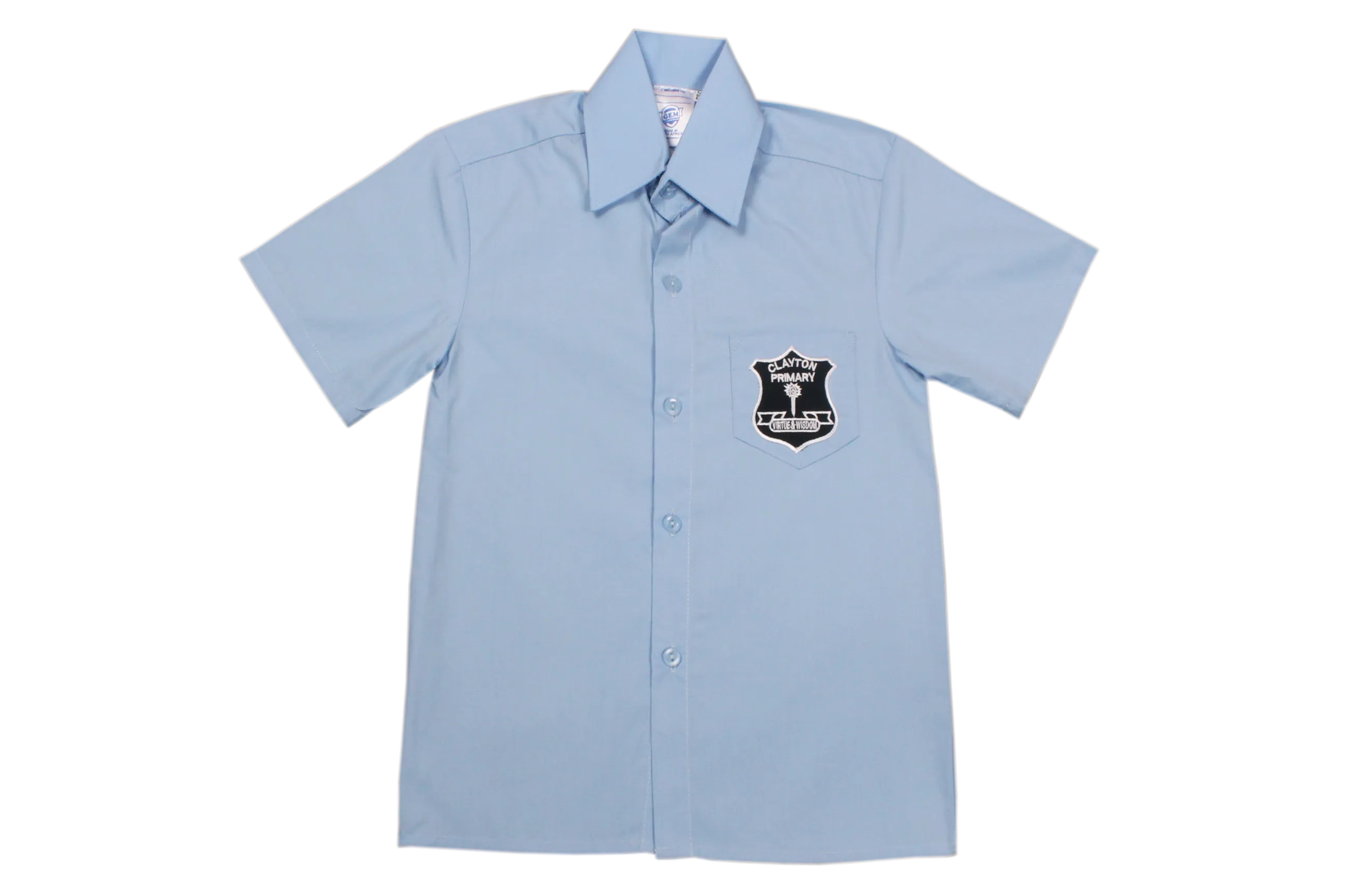 Shortsleeve Emb Shirt - Clayton