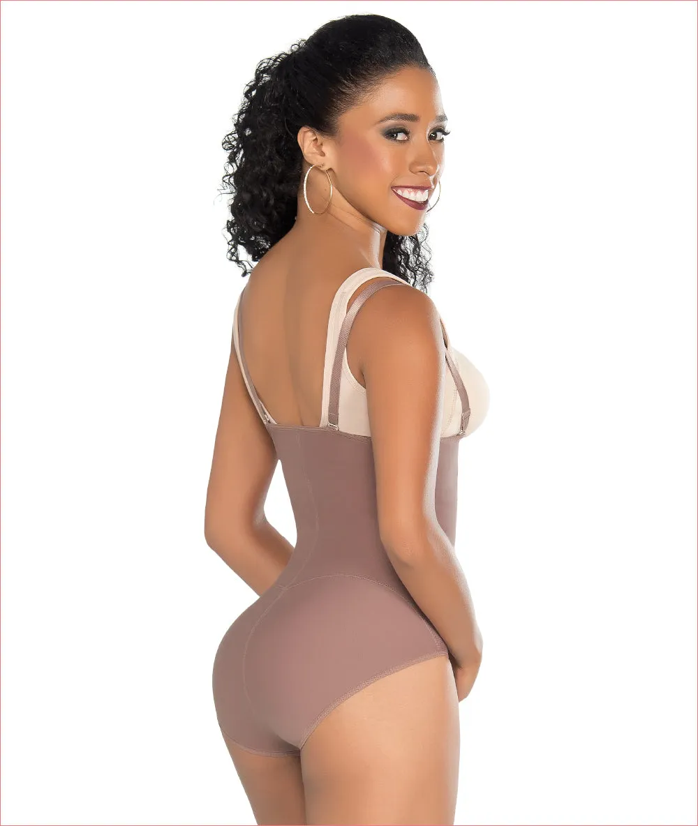 Soft and smooth shapewear Straight back bodysuit - C1003