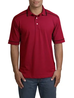 Sport-Tek - Pima-Tek Sport Shirt with Contrast Piping.  T301