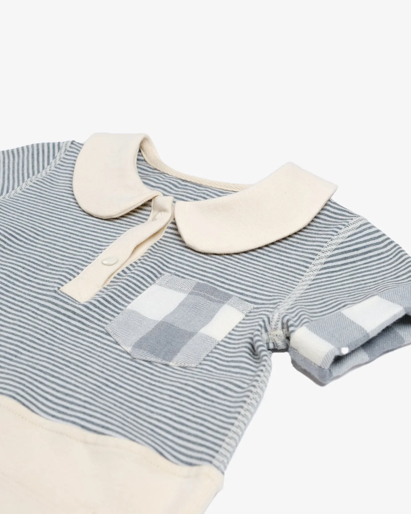 Stripe'n Check Bodysuit