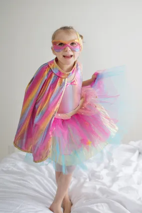 Super-duper Tutu/Cape/Mask, Pink & Gold