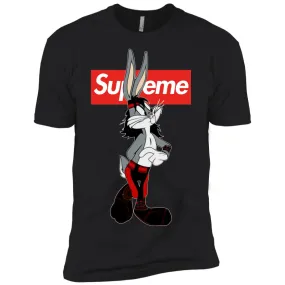 Supreme Rabbit T-shirt Men Short Sleeve T-Shirt