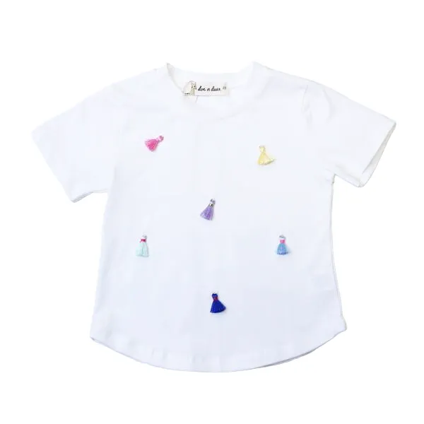 Tassel Tee - White