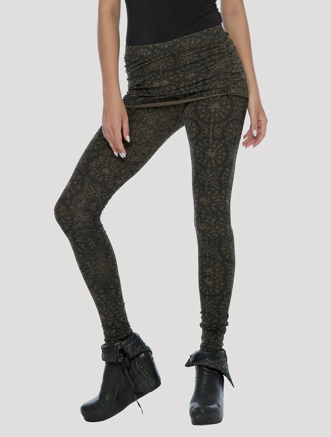 The Goddess Skirted Long Leggings