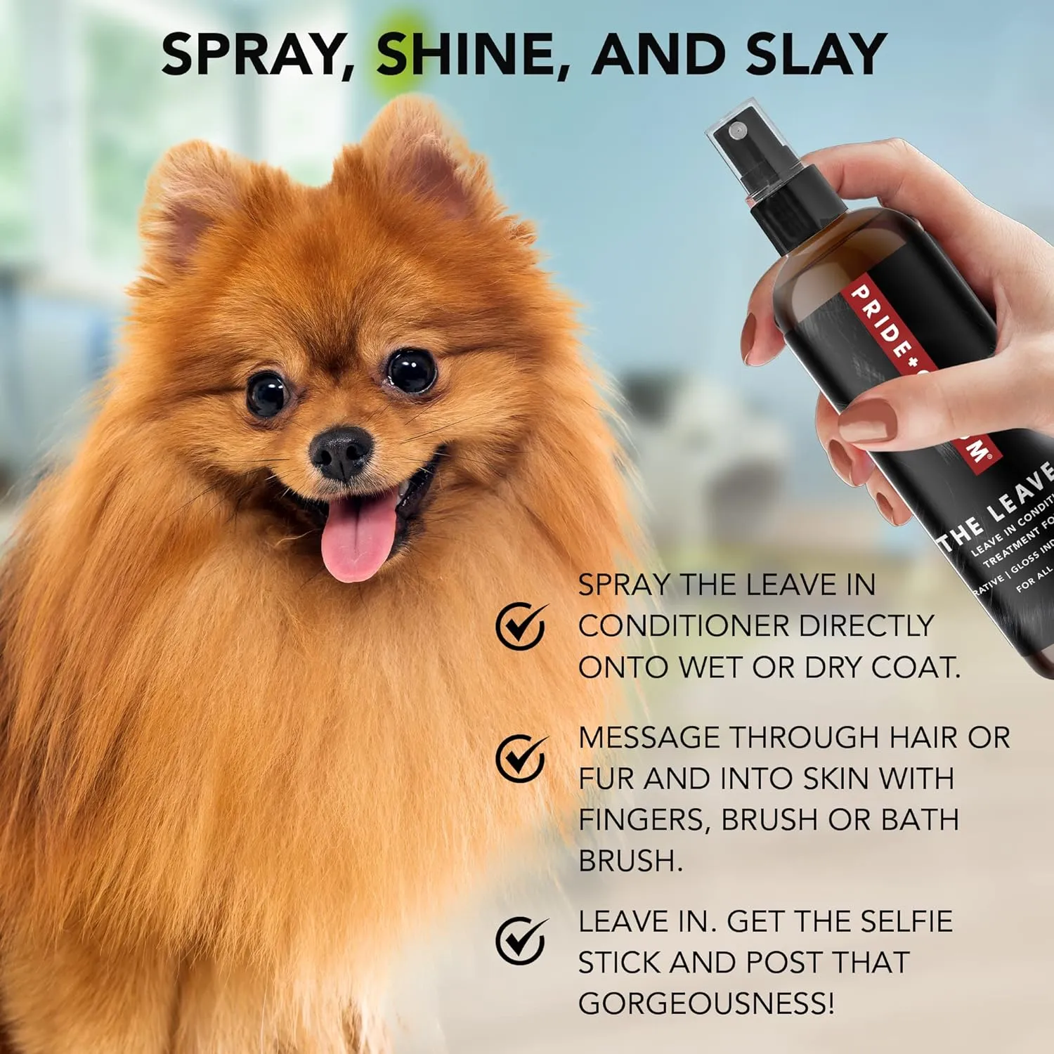 The Leave In  Conditioner for Dogs