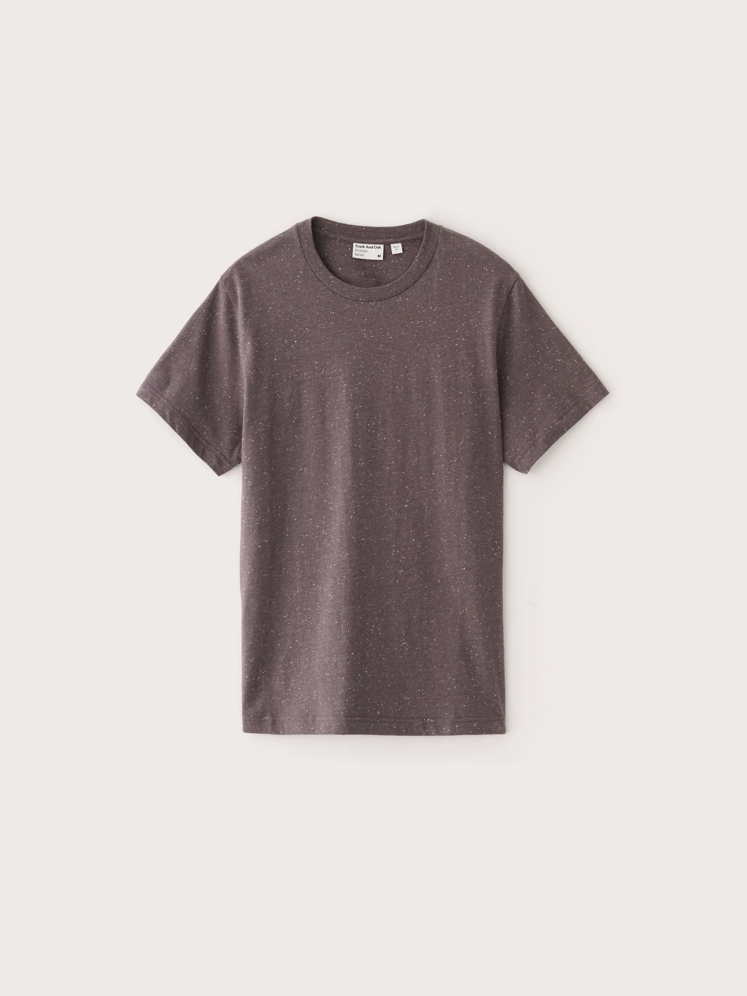 The Nepped T-Shirt in Earthy Grey