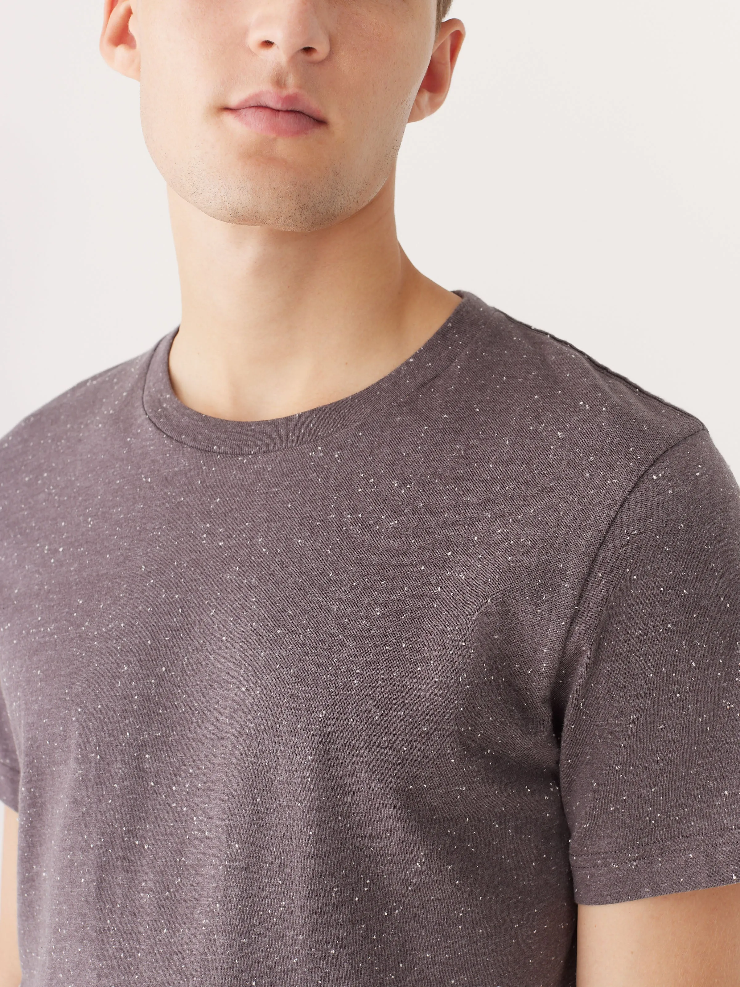 The Nepped T-Shirt in Earthy Grey