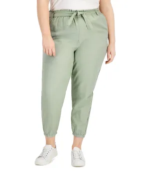 TINSELTOWN - Tie-Waist Jogger Sweatpant