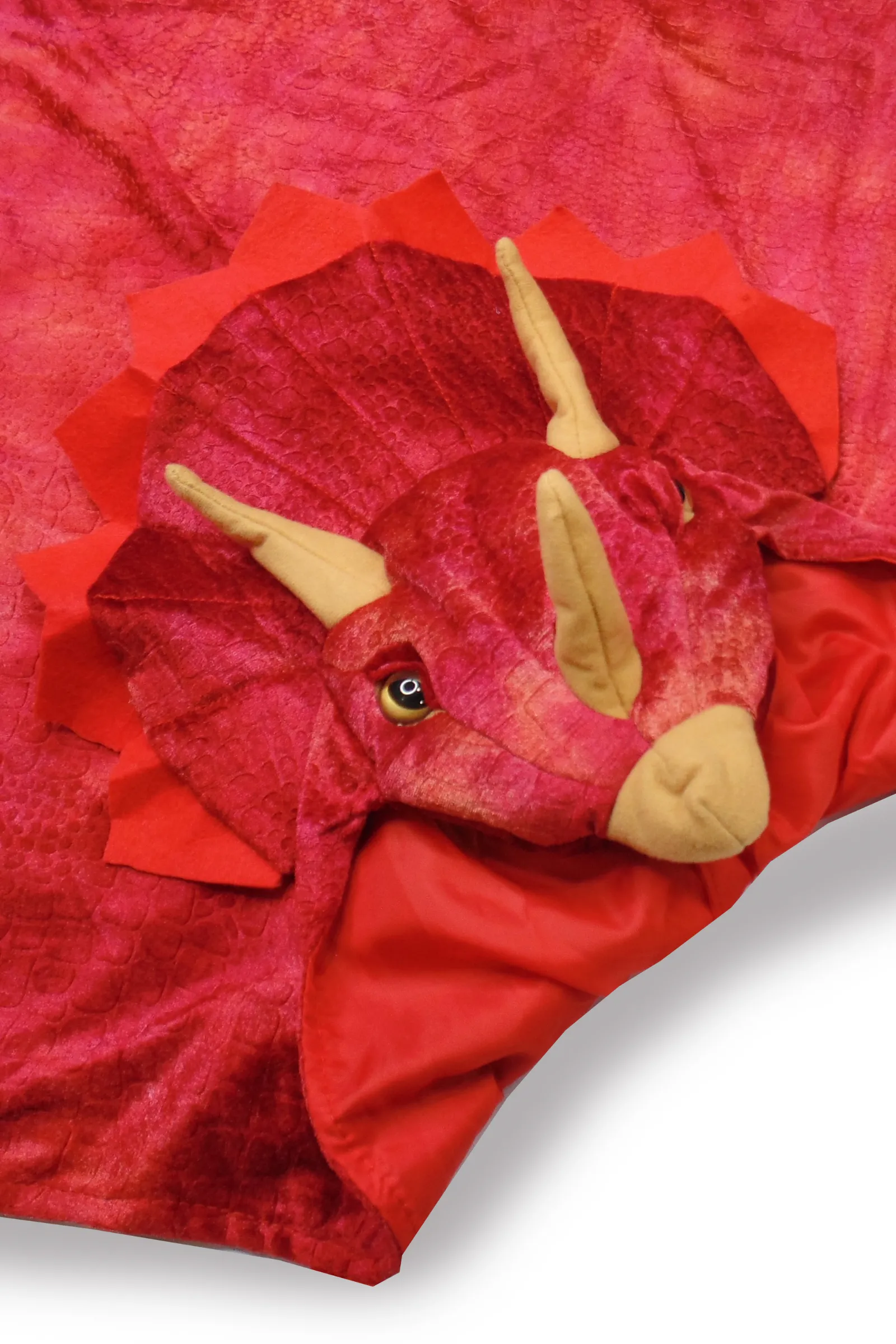 Triceratops Hooded Dinosaur Cape