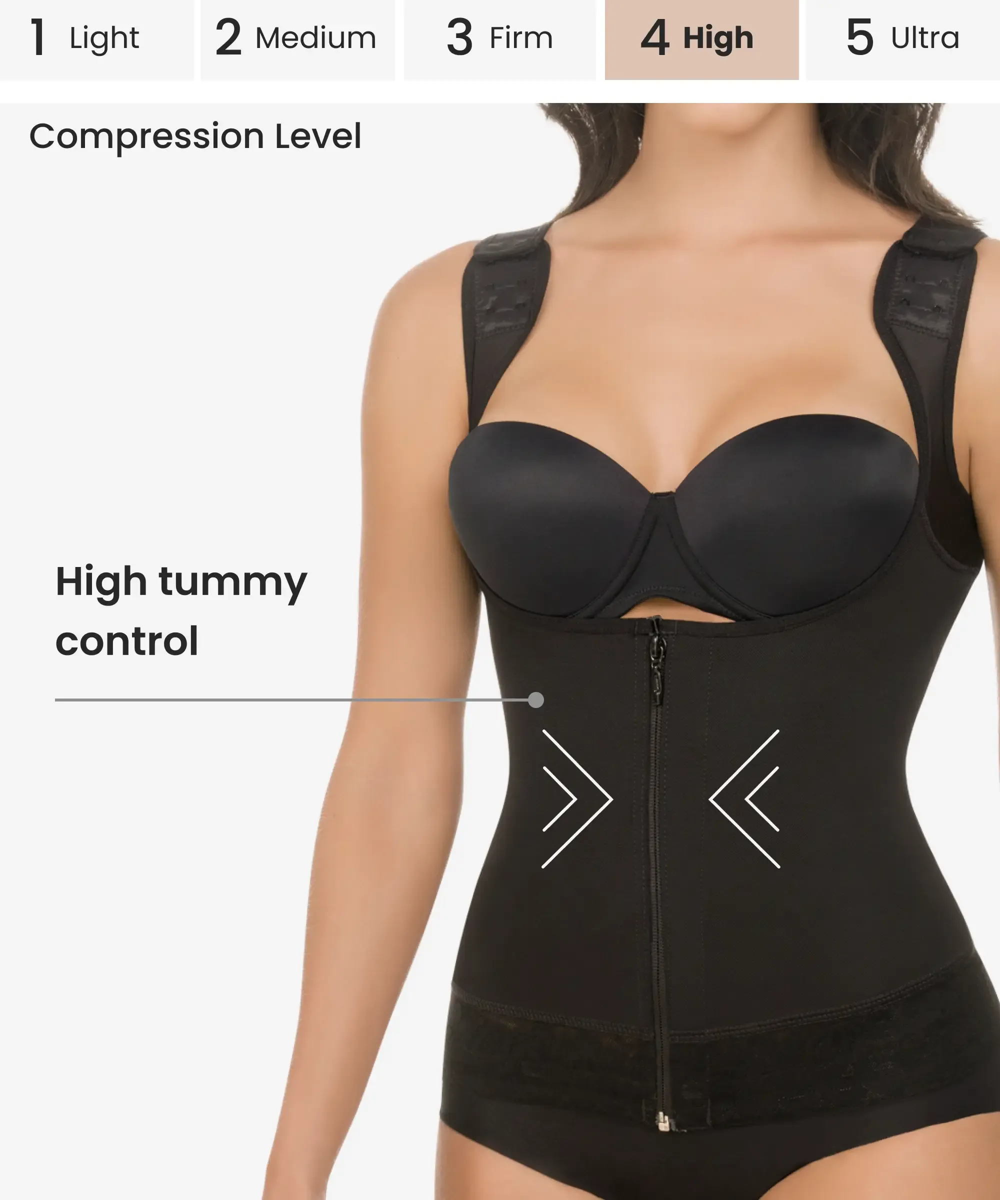 Ultra compression corset - Style 1338