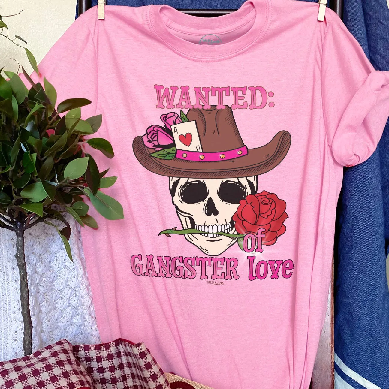 Wanted: Gangster Of Love - Valentine tee