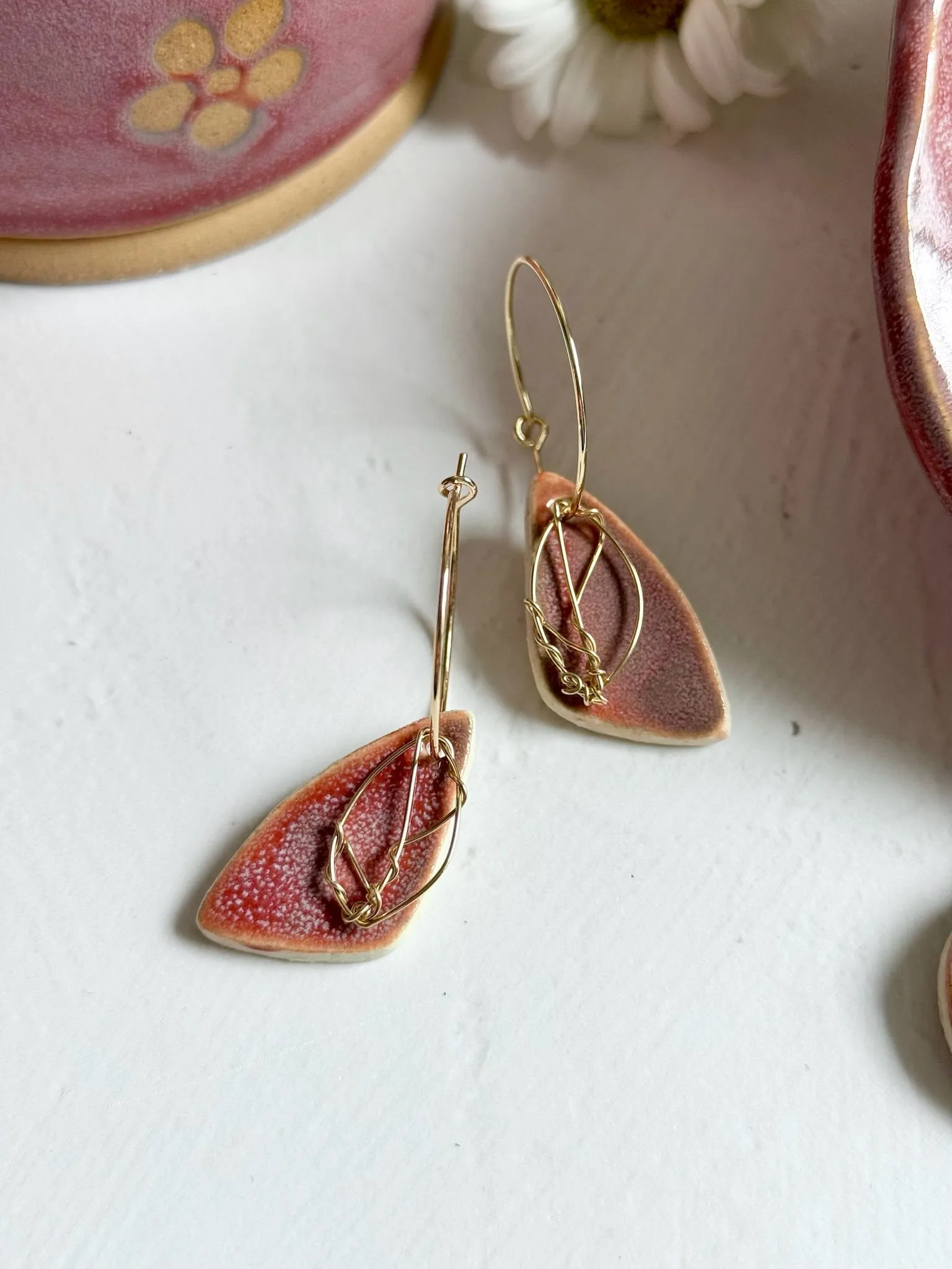 Whimsical Leaf Earring