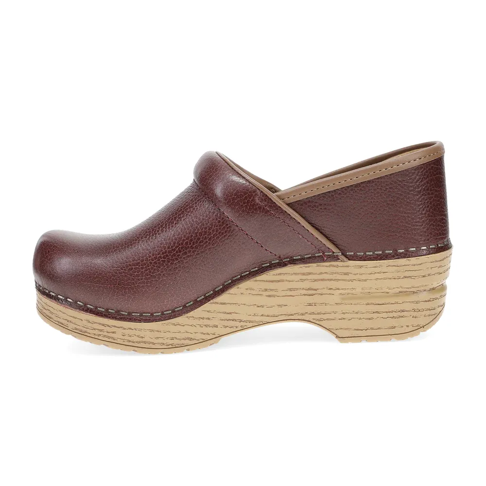 Women's Dansko Professional Clog Color: Cordovan Milled