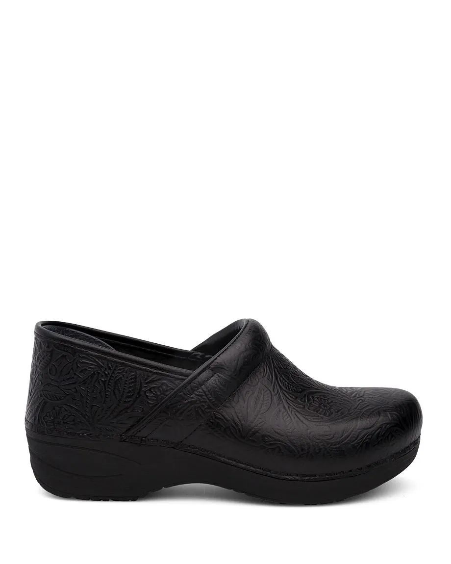 Women's Dansko XP 2.0 Color: Black Floral Tooled