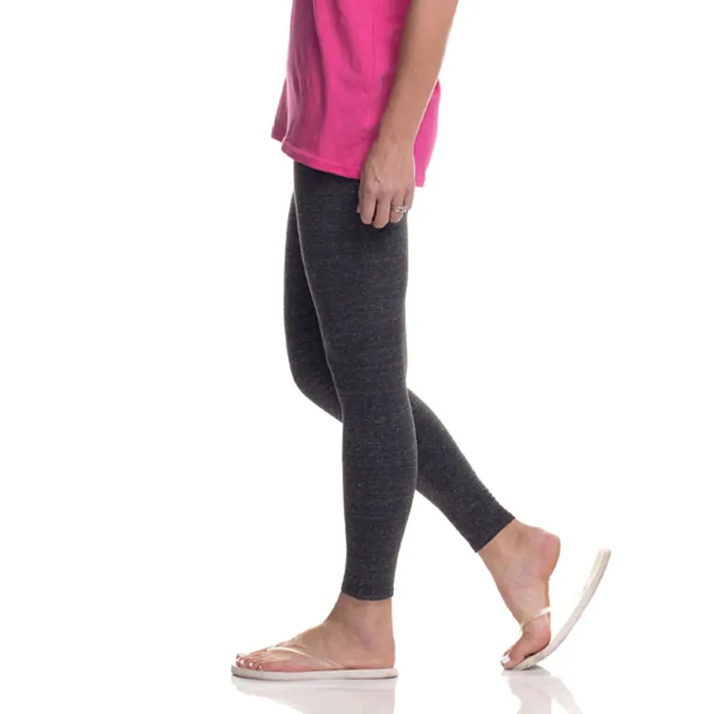 Womens Eco Triblend Spandex Jersey Leggings