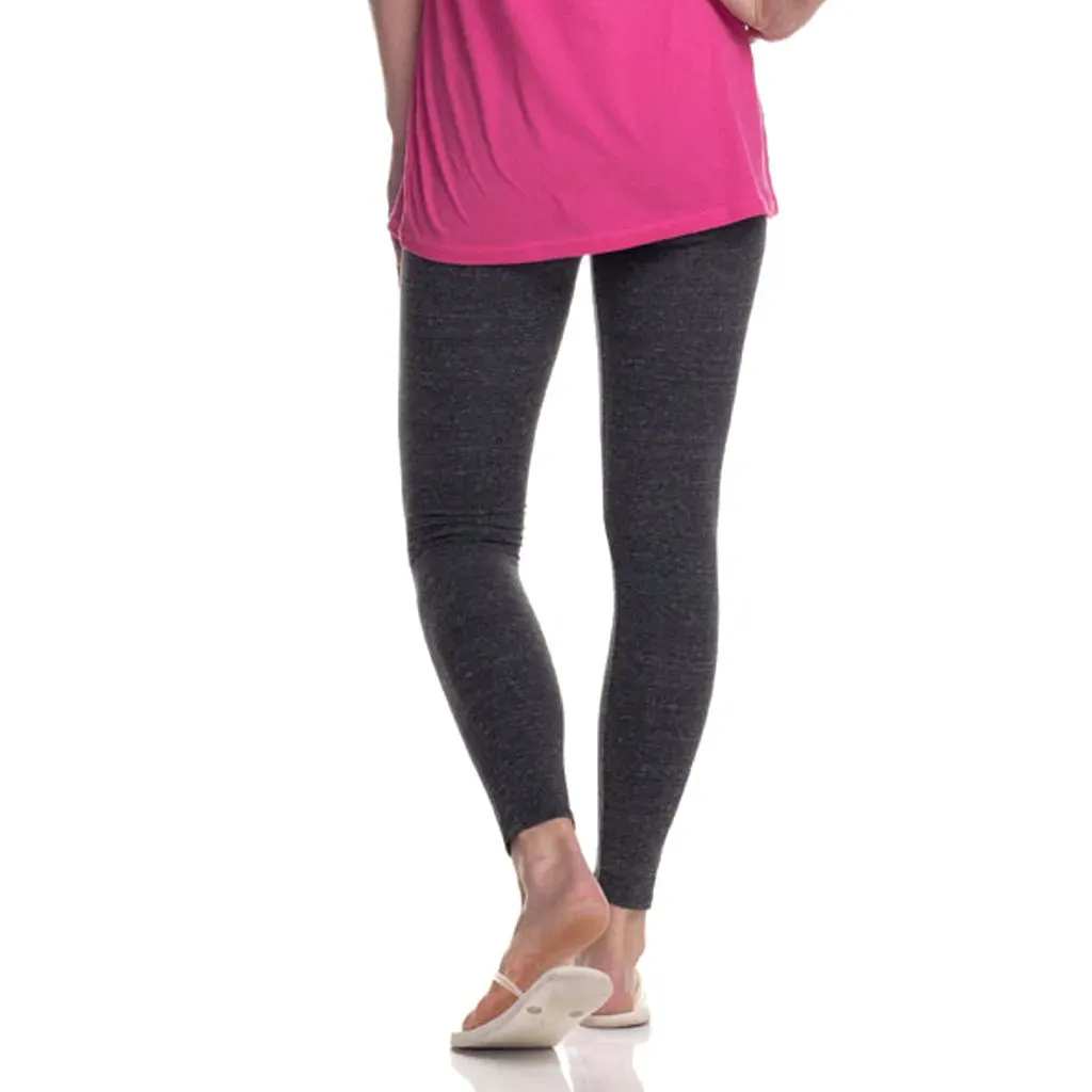 Womens Eco Triblend Spandex Jersey Leggings