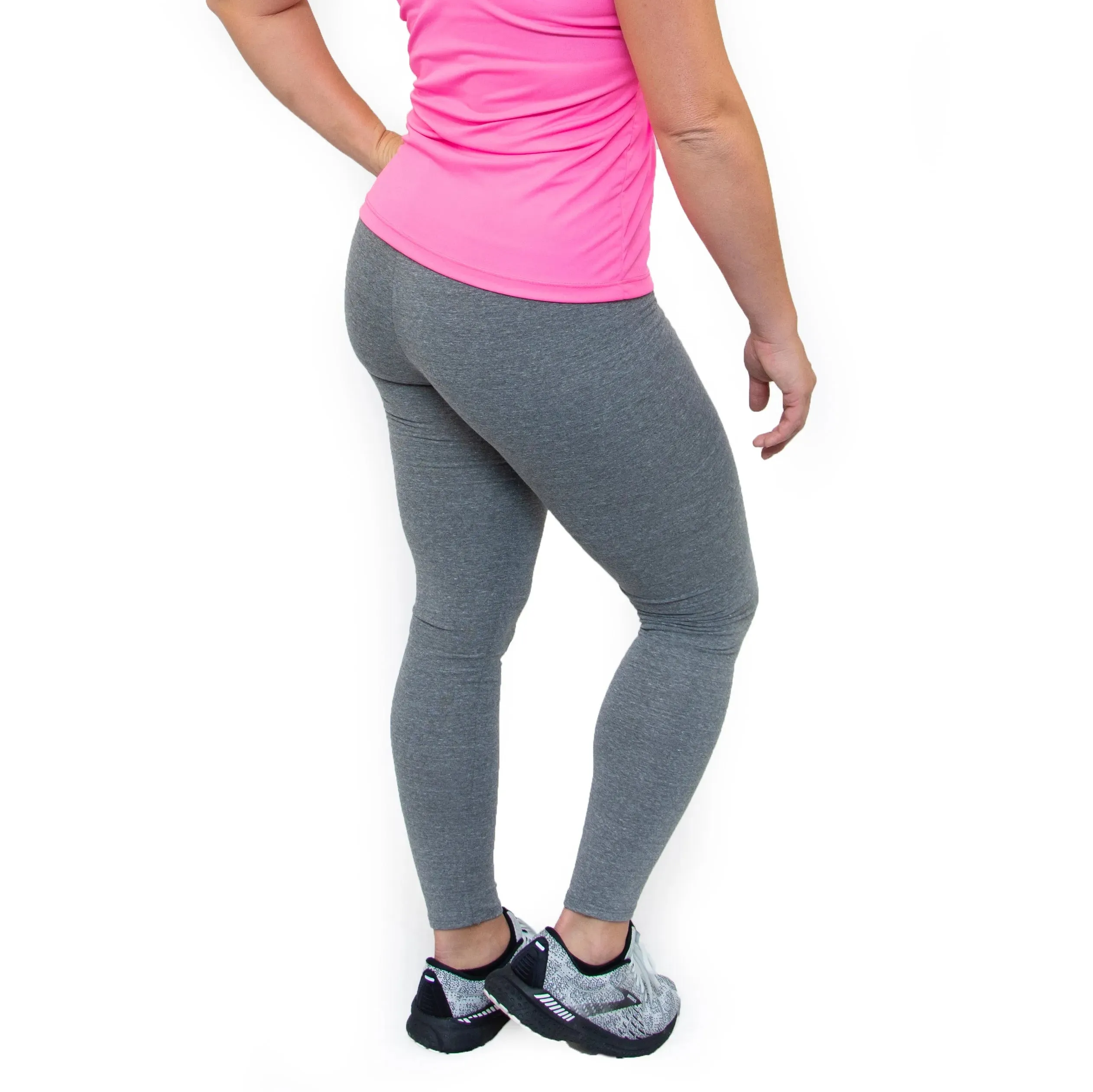 Womens Eco Triblend Spandex Jersey Leggings