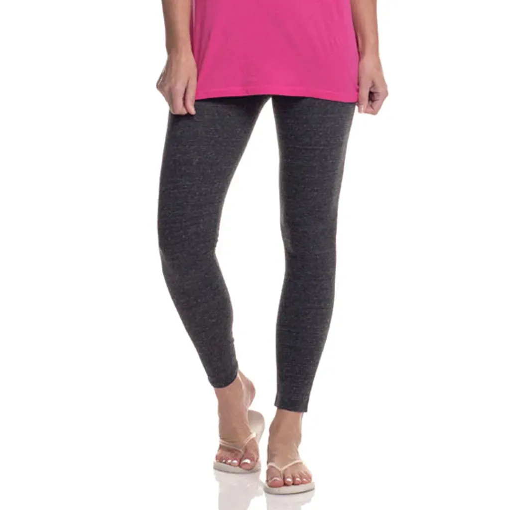 Womens Eco Triblend Spandex Jersey Leggings