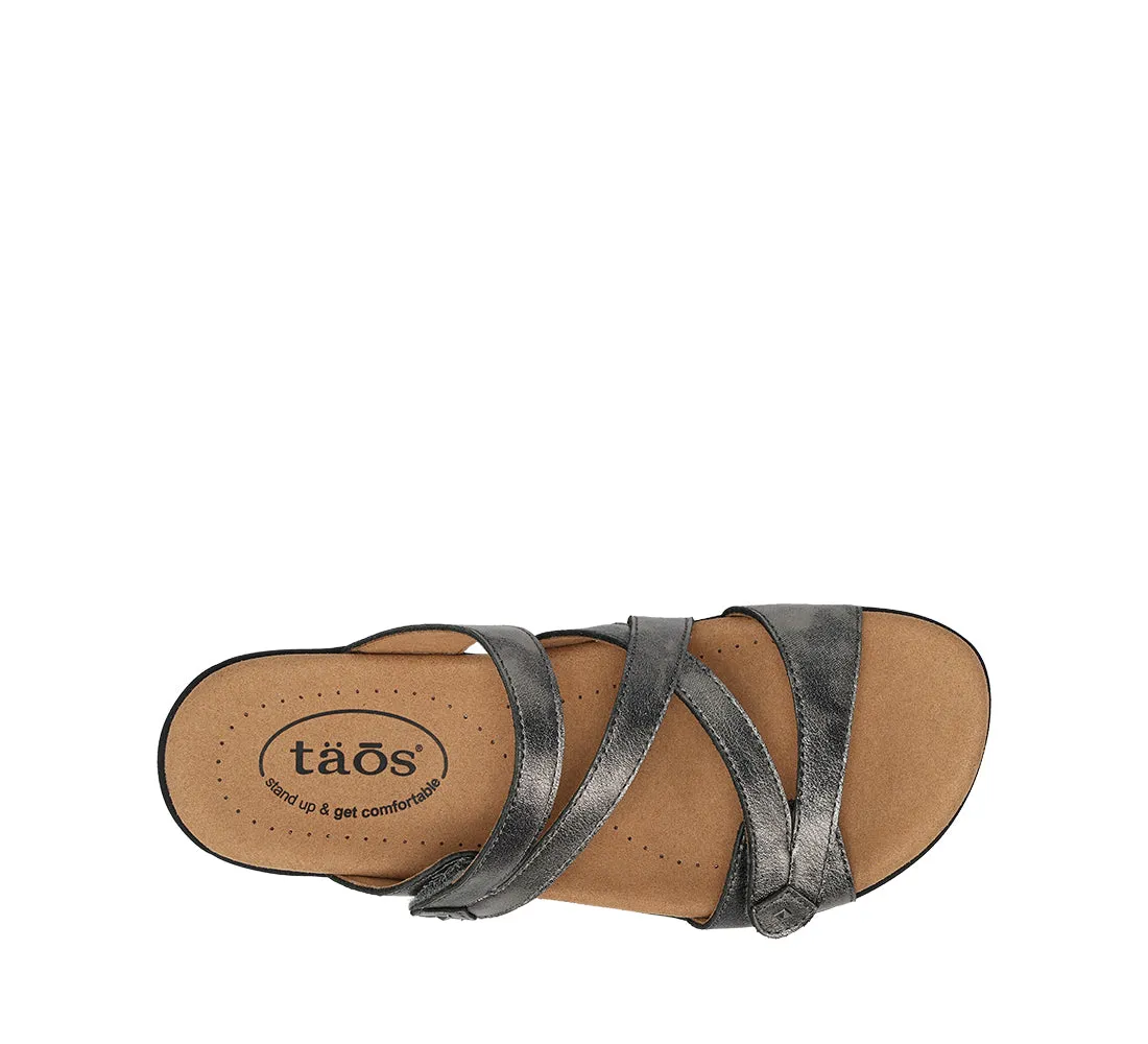 Women's Taos Double U Color: Pewter