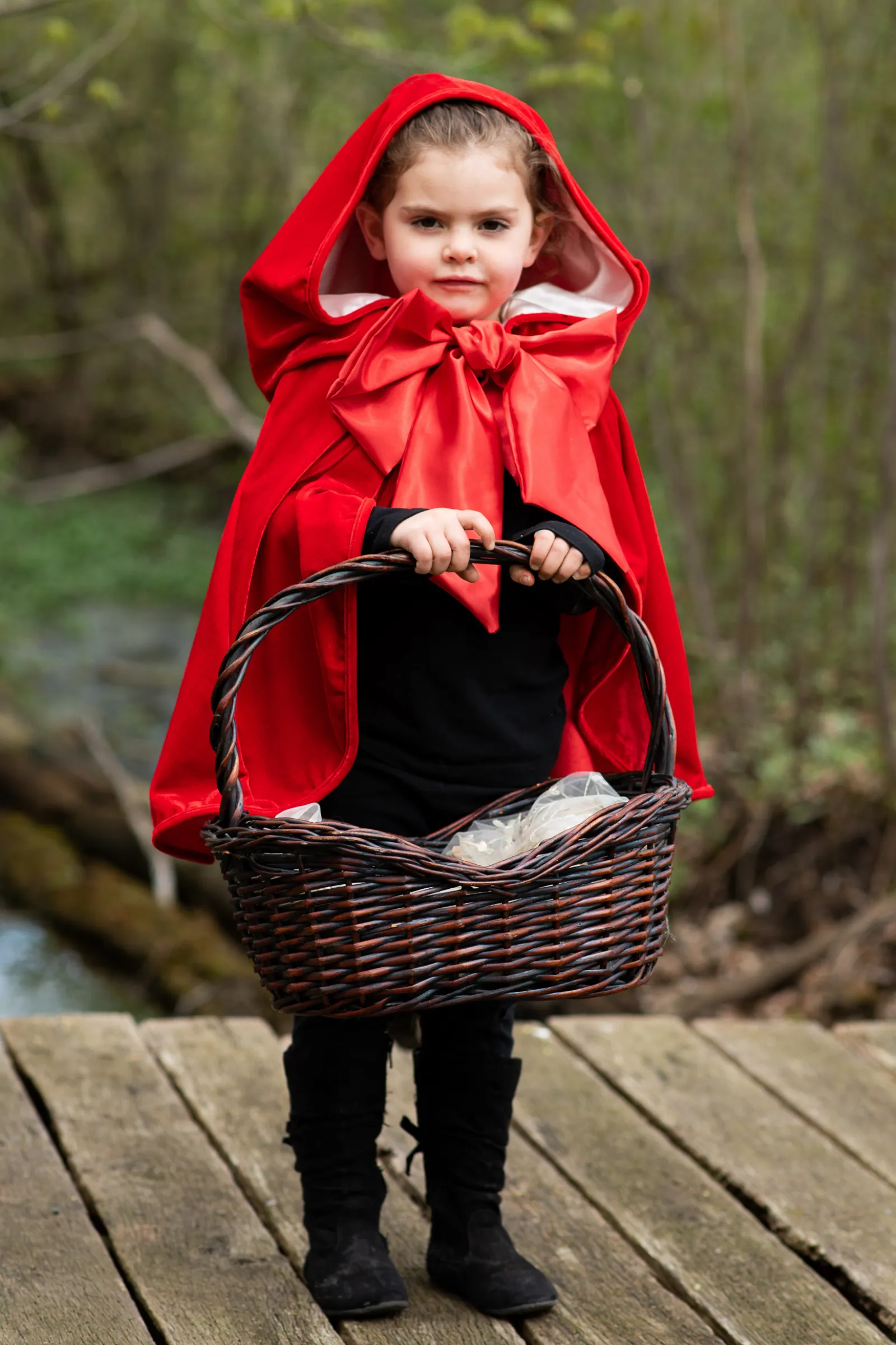 Woodland Storybook Little Red Riding Hood Cape by Great Pretenders